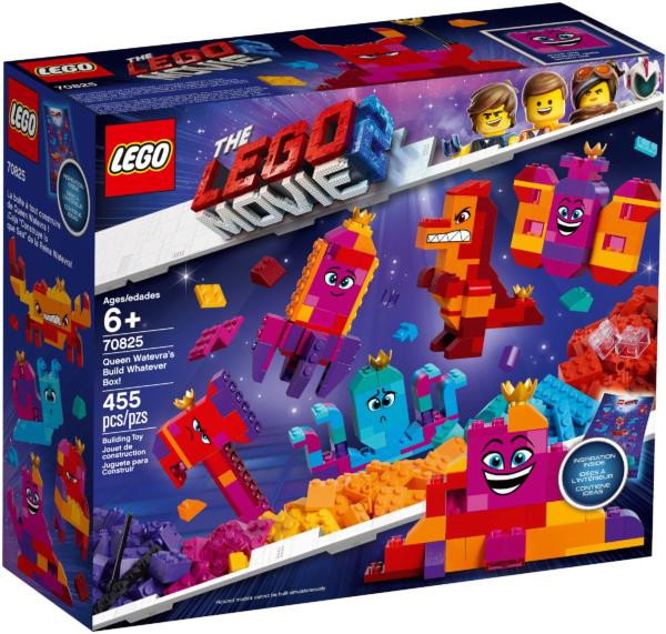 70825 LEGO® The Lego Movie 2 Queen Watevra's Build Whatever Box! Königin Wasimma Si-Willis Bau-Was-Du-Willst-Box!