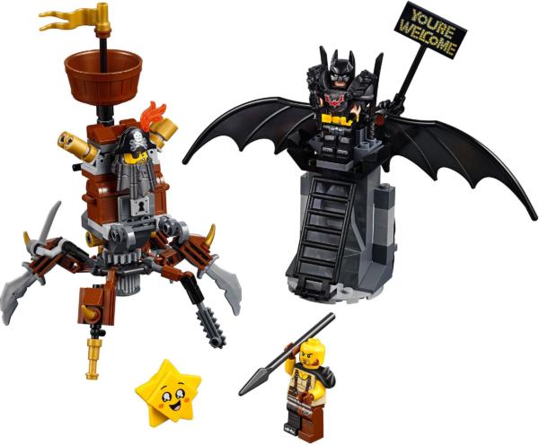70836 LEGO The Lego Movie 2 Battle-Ready Batman and MetalBeard Einsatzbereiter Batman und EisenBart