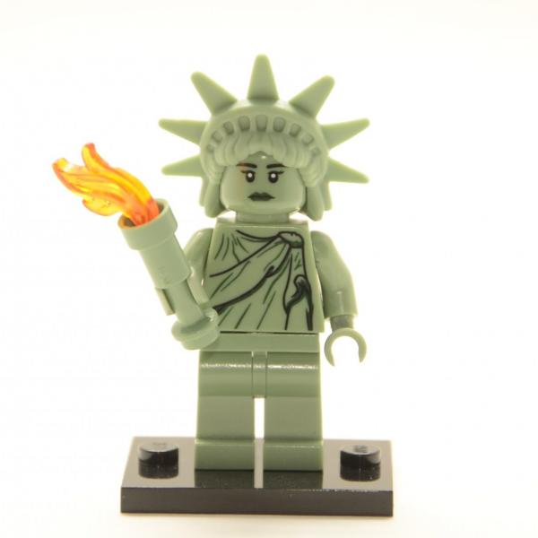 Lego Minifigur Miss Liberty (Custom)