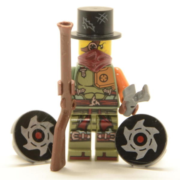 Steampunk Bandit mit Zylinder (Custom)