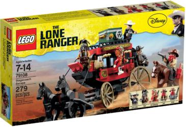 79108: LEGO® The Lone Ranger Stagecoach Escape / Flucht mit der Postkutsche