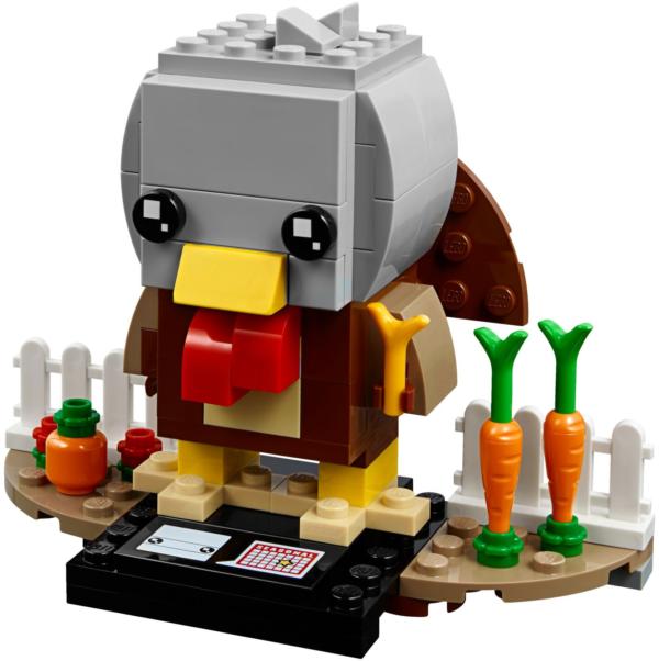 40273 LEGO BrickHeadz Erntedank Truthahn