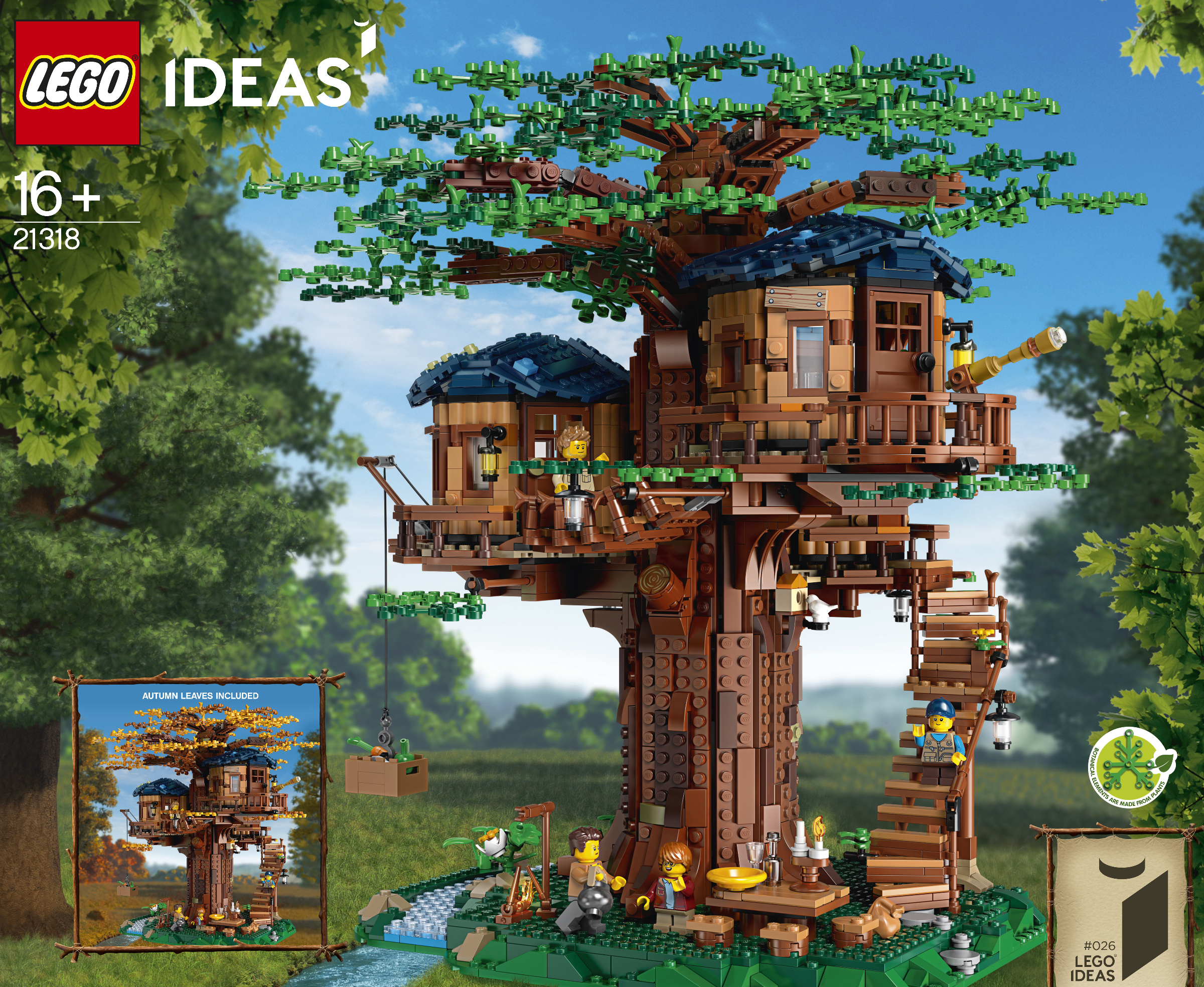 21318: LEGO® IDEAS Tree House / Baumhaus – Klickbricks