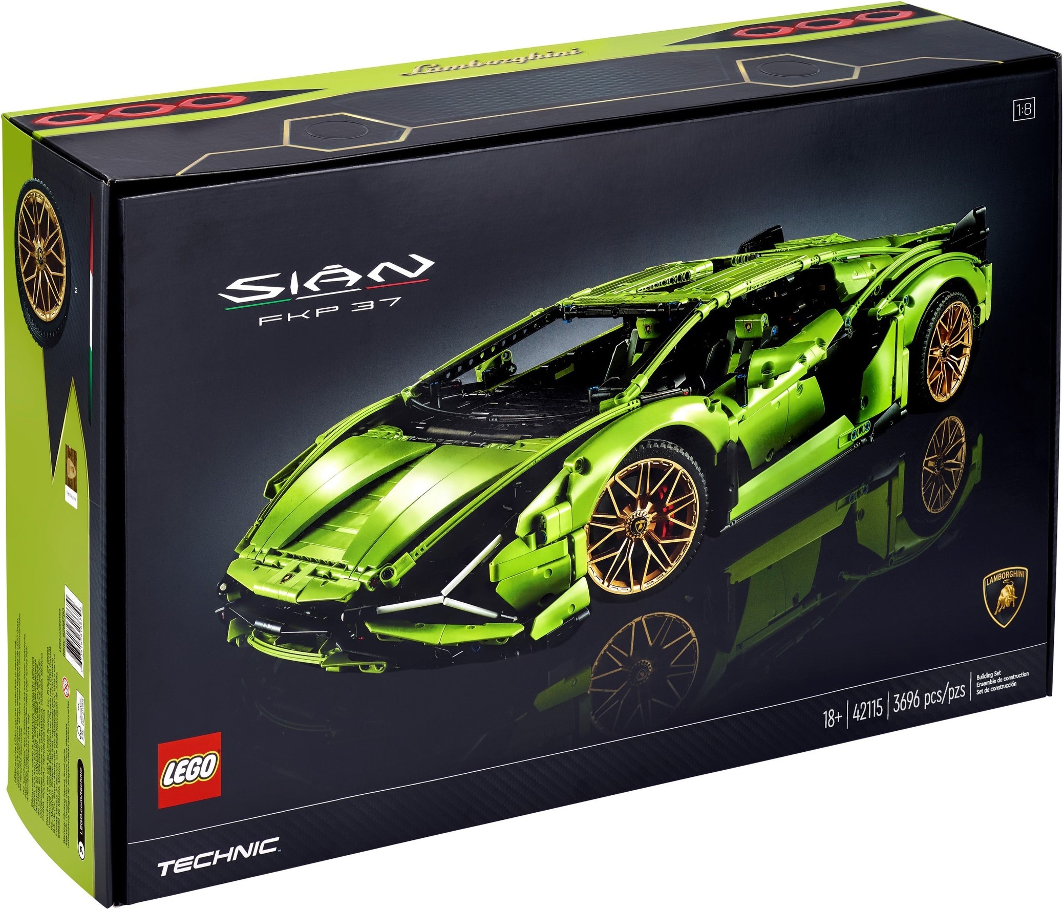 42115 Lego® Technic Lamborghini Sián Fkp 37 Klickbricks