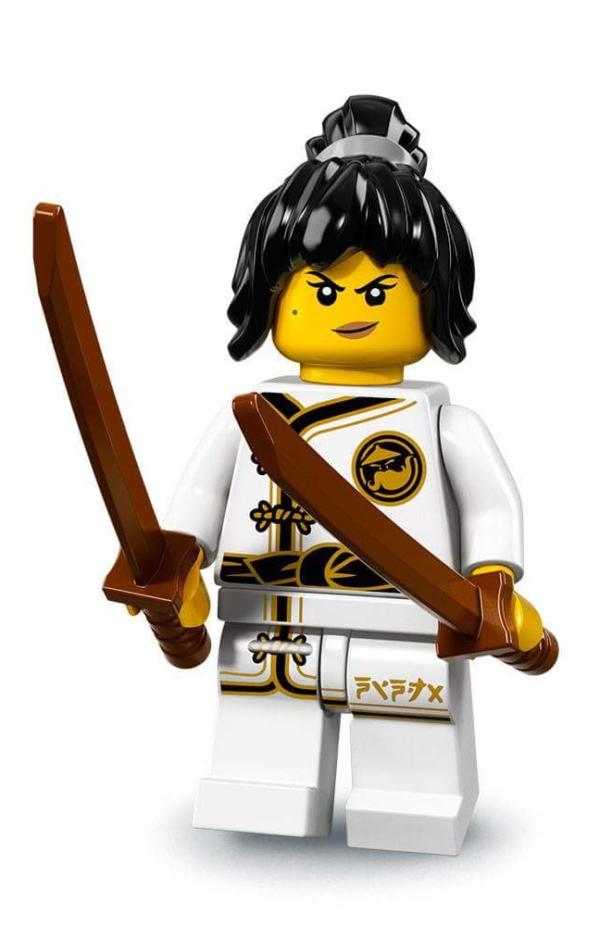 THE LEGO® NINJAGO® MOVIE™ Nya im Spinjitzu-Trainingsoutfit Figur 2 (71019)