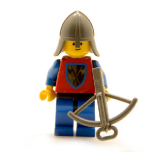 Lego Minifigur Castle Turmwache mit Armbrust