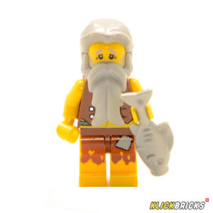 Lego Minifigur Piraten Schiffbrüchiger (Custom)