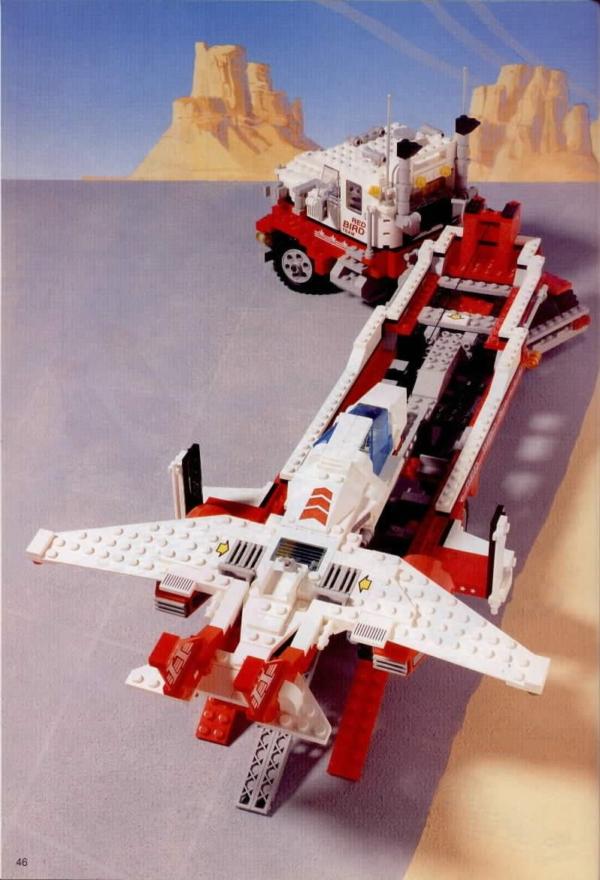 Lego Model Team Mach II PDF Download Red Bird Rig