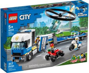 60244 LEGO® City Police Helicopter Transport Polizeihubschrauber-Transport