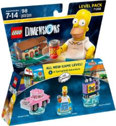 71202 LEGO® Dimensions The Simpsons™ Level Pack