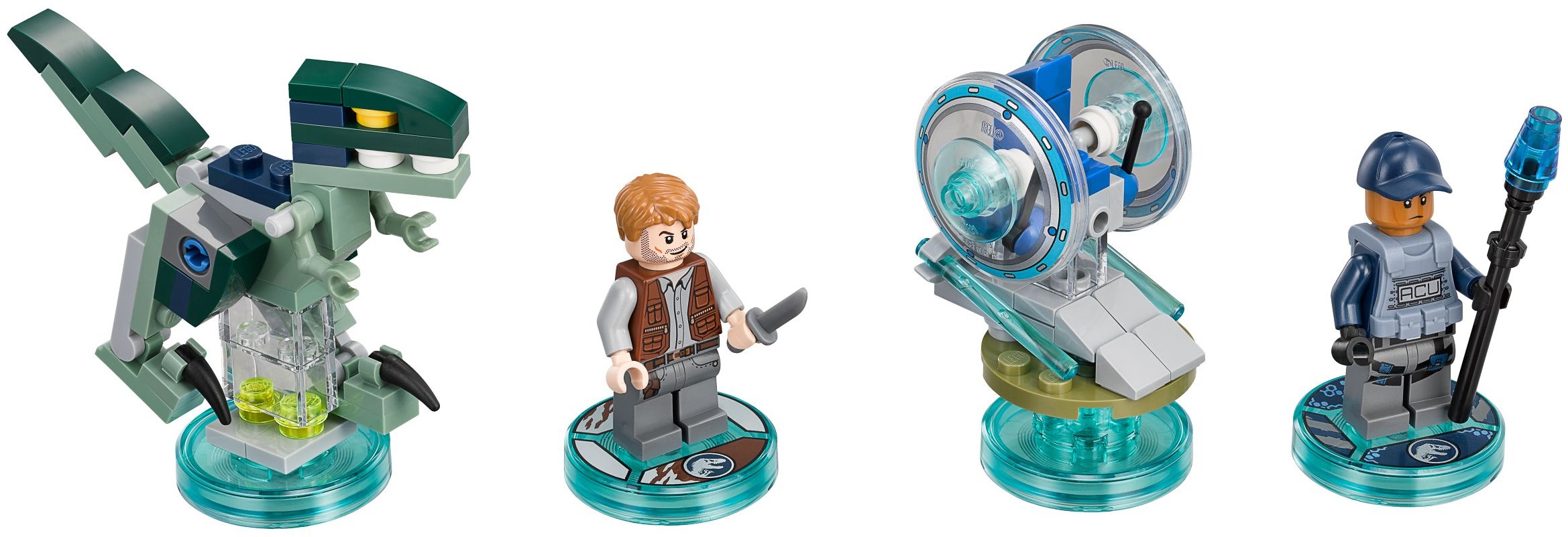 LEGO Dimensions Jurassic World Team Pack Klickbricks