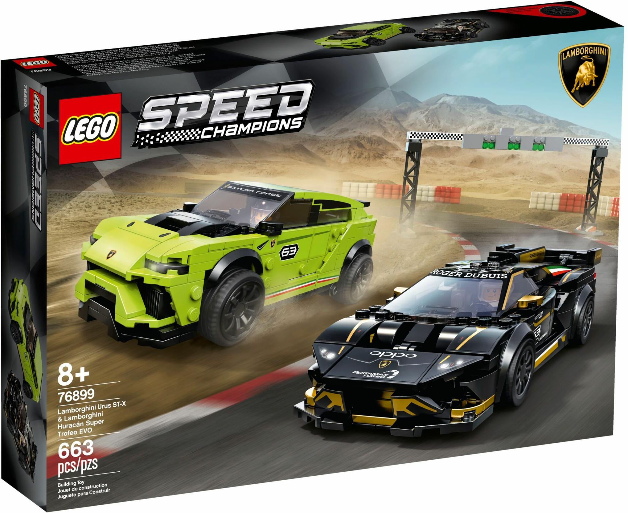 76899 LEGO® Speed Champions Urus STX & Huracán Super