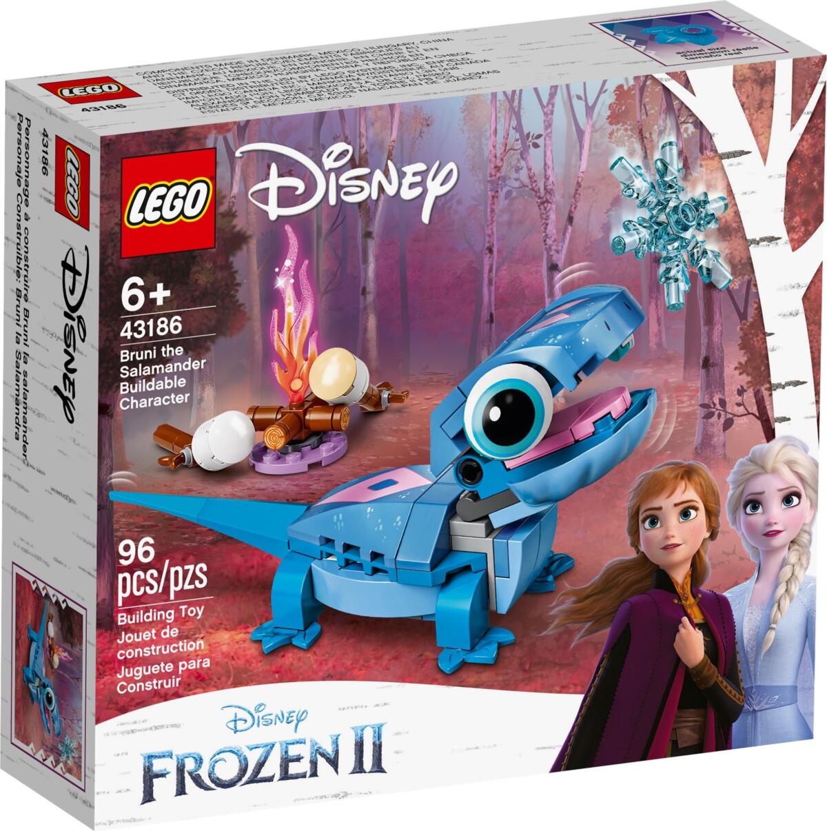 43186 LEGO® Disney Frozen II Bruni the Salamander Buildable Character