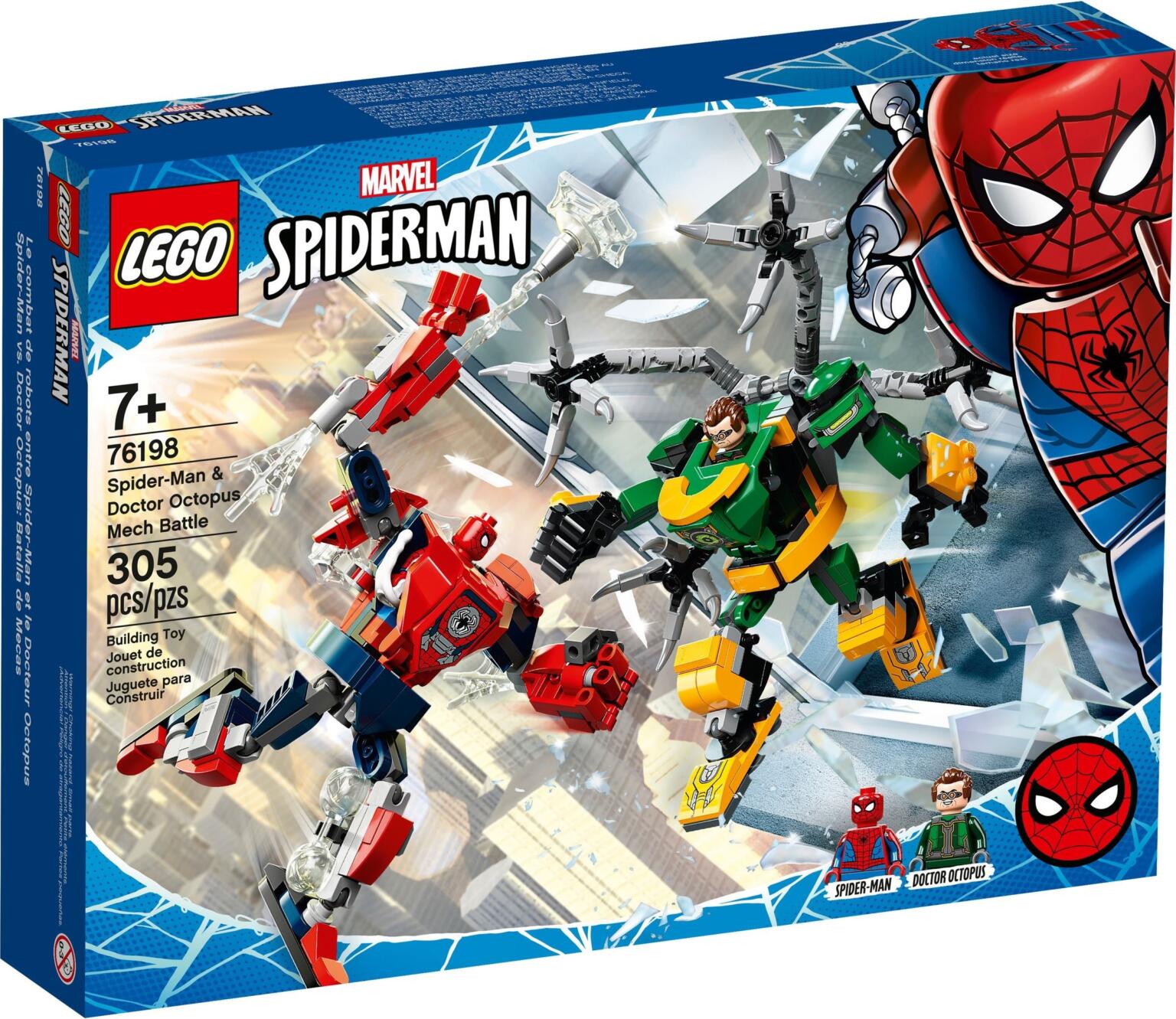 LEGO Marvel Super Heroes Spider Man Doctor Octopus Mech Battle Mech Duell Zwischen