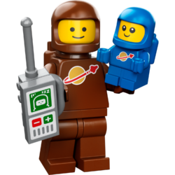 Serie 24 Astronaut mit Baby Figur 3 (71037)