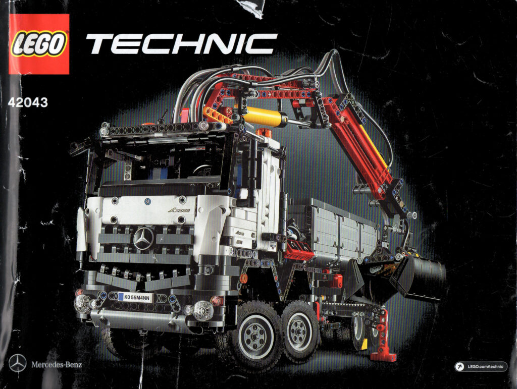 42043: LEGO® Technic Bauanleitung Mercedes-Benz Arocs 3245 – Klickbricks